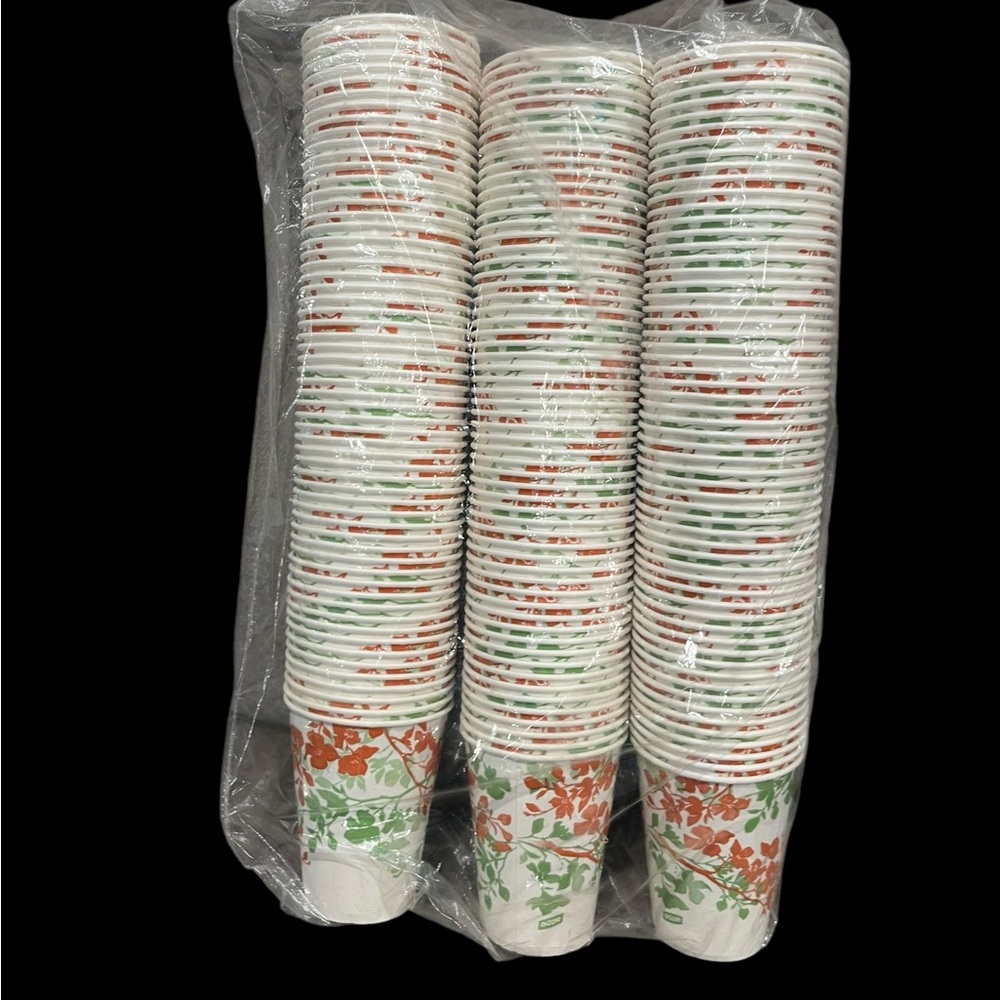 NOS Vintage Dixie Cups Fall Harvest D942 180 Count SEALED Party  *READ*